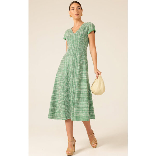 Green Harmony Haven Dress Ma04 - Image 3